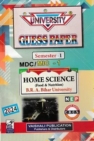 University Guess Paper – Home Science | Semester-1 | MIC-1 / MDC-1