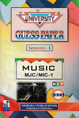 Guess Paper Music (Semester-1, MJC/MIC-1) – B.R.A. Bihar University