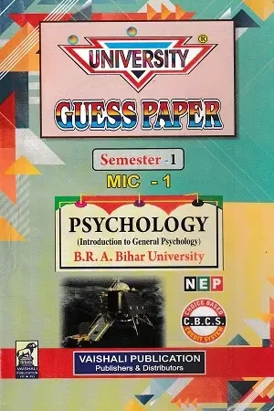 University Guess Paper – Psychology (Semester-1, MIC-1)
