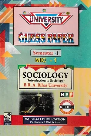 University Guess Paper – Sociology | Semester-1 | MIC-1