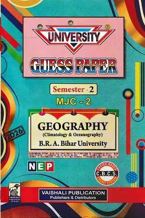 BRABU Geography MJC-2 Semester 2 Climatology and Oceanography Guess Paper 2026