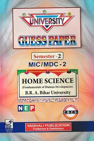 University Guess Paper – Home Science | Semester-2 | MIC/MDC-2