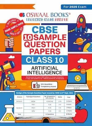 Oswaal CBSE Sample Paper Artificial Intelligence Class 10 Book