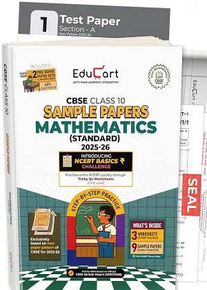 CBSE Class 10 Mathematics Sample Paper by Educart for board exam preparation