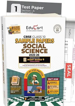 CBSE Class 10 Social Science Sample Paper Educart Book