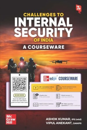 Challenges to Internal Security of India 7th Edition Book | UPSC & State PCS Exam Guide