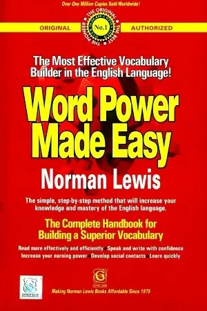 Word Power Made Easy Book by Norman Lewis | English Vocabulary Builder for Competitive Exams