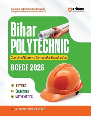 Bihar Polytechnic BCECE 2026 Book Cover – Arihant Publication