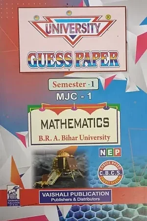 University Guess Paper Mathematics Semester 1 MJC-1 B.R.A. Bihar University