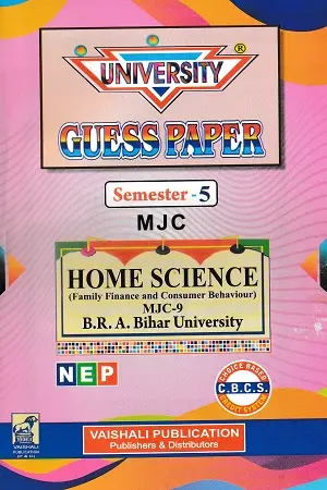 Home Science Guess Paper Semester 5 MJC-8 & MJC-9 | BRABU | Hindi Medium 2 Home Science Guess Paper Semester 5 MJC-8 & MJC-9 | BRABU | Hindi Medium - Image 2