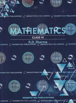 RD Sharma Class 6 Mathematics Book 2026 English Medium Dhanpat Rai Cover