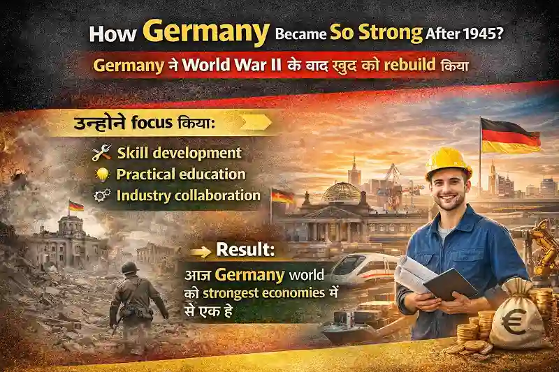 Germany का Education System – क्यों यह दुनिया का सबसे Practical और Powerful सिस्टम है? 4 How Germany Became So Strong After 1945