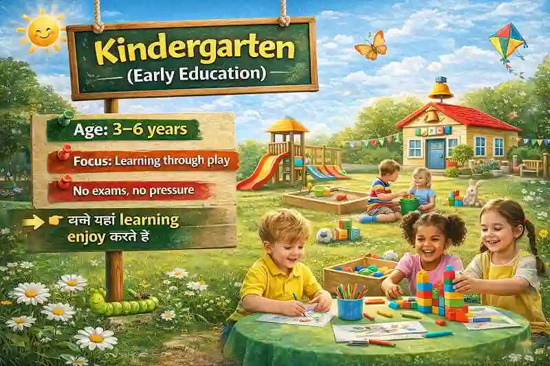 Germany का Education System – क्यों यह दुनिया का सबसे Practical और Powerful सिस्टम है? 2 Kindergarten (Early Education)