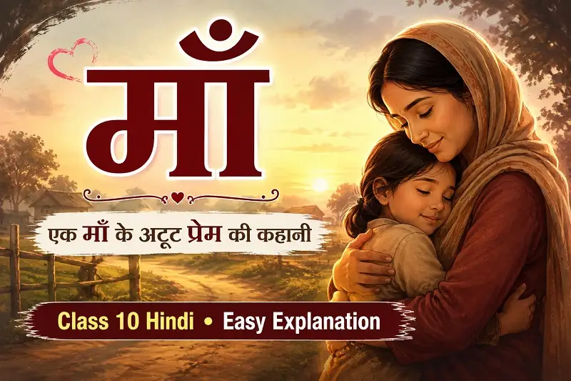 maa path ka saransh Class 10 Hindi Chapter Explanation
