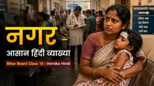 Bihar Board Class 10 Hindi Chapter “नगर” (सुजाता) – आसान कहानी और पूरा व्याख्यान