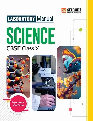 Arihant Laboratory Manual Science CBSE Class 10 Experiments Viva Voce Book Cover