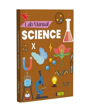 VK Lab Manual Science Class 10 Practical Book Cover