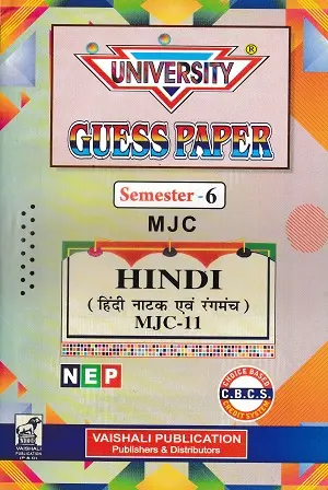 University Guess Paper Hindi Semester 6 MJC-10, 11 & 12 3 University Guess Paper Hindi Semester 6 MJC-10, 11 & 12 - Image 3
